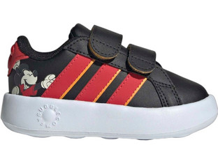 Adidas Mickey Mouse Bubble Toddler 3.0 Παιδικά Sneakers Μαύρα Κόκκινα KI9186