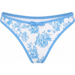 Sugarfree Bikini Slip Floral Λευκό Γαλάζιο 26802075-420