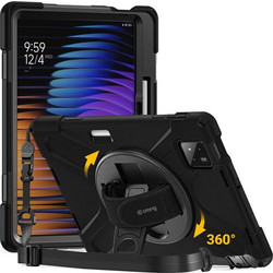 Crong Defender Plus Black (Xiaomi Pad 7 / Pad 7 Pro / Pad 8 / Pad 8 Pro)