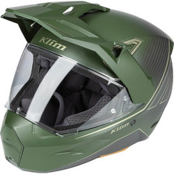 Klim X1 Alpha Quanta Matt Rifle Green Oil Green Κράνος Μηχανής On / Off 1550gr