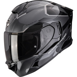 Scorpion Exo 530 Air Clip Silver Black Κράνος Μηχανής Full Face 1650gr