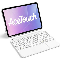 Inateck Ace Touch Keyboard White (iPad 11" 2025 /10 9" 2022)