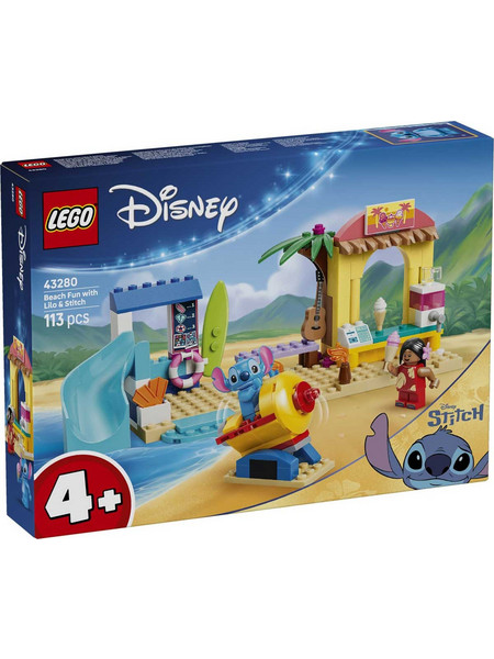 Lego Disney Beach Fun with Lilo & Stitch για 4+ Ετών 43280