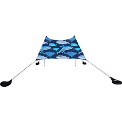 NESO 1 Σκίαστρο Παραλίας 4 Ατόμων Μπλε 208x203cm NT1WHA