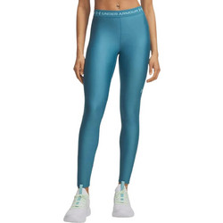 Under Armour HeatGear Γυναικείο Κολάν Μακρύ Ψηλόμεσο Πετρόλ 6010002-466