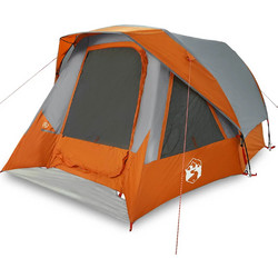 vidaXL Σκηνή Camping 4 Ατόμων 298x158x132cm 4100666