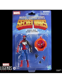Hasbro Marvel Legends Series Secret Wars Spider-Man Alien Costume Φιγούρα Δράσης για 4+ Ετών 15cm