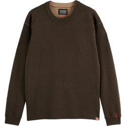 Scotch & Soda Ανδρικό Πουλόβερ Καφέ 181339-201