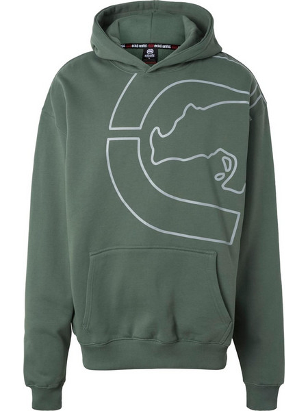 Ecko Unltd Ανδρικό Φούτερ με Κουκούλα & Τσέπες Χακί ECKOHD1131-21404