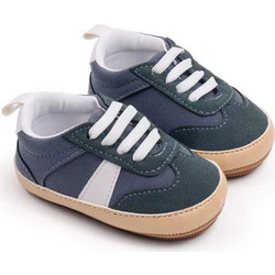 Childrenland Βρεφικά Sneakers Αγκαλιάς Navy Μπλε D5115