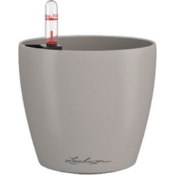 Lechuza Classico Color 12 Αυτοποτιζόμενη Γλάστρα Εσωτερικού Χώρου Στρογγυλή Πλαστική Εκρού 13x12cm 16692