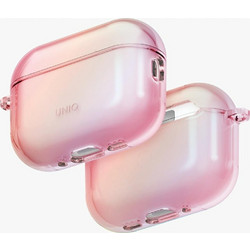 Uniq Iridescia Θήκη TPU για Apple AirPods Pro 3 Ροζ Διαφανής
