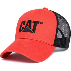 CAT Ανδρικό Καπέλο Jockey με Δίχτυ Snapback Υφασμάτινο Κόκκινο 1120062