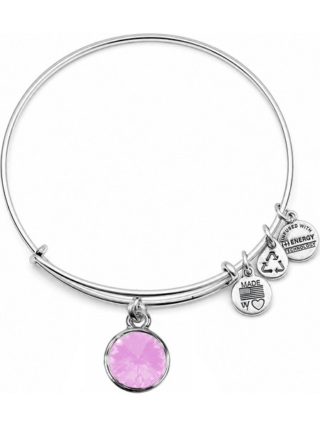 Alex and Ani Γυναικείο Βραχιόλι Βέργα Ασημί A19EB45SS