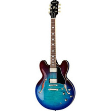 Epiphone ES-335 Figured Ηλεκτρική Κιθάρα Semi-Hollow με Μαγνήτες HH & Ταστιέρα Indian Laurel Blueberry Burst