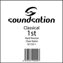 Soundsation SC1331 Σετ Κλασικής Κιθάρας Nylon Hard Tension