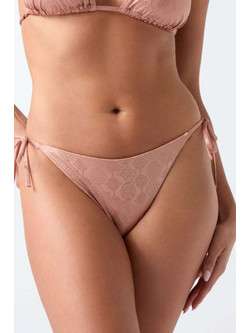Guess Nerea Bikini Slip Ροζ E6GO16KF462