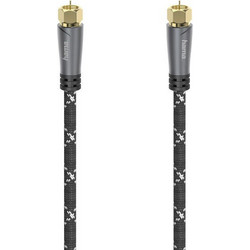 Hama Καλώδιο Κεραίας Coax Female to Coax Female 1.5m Black 205077