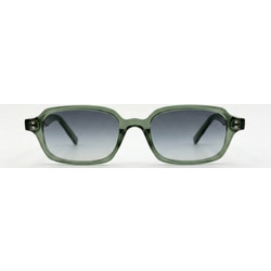 Enzo SZ8809 C5 Γυναικεία Γυαλιά Ηλίου Τετράγωνα Κοκάλινα Πράσινα με Μαύρο Φακό