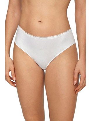 Promise Βαμβακερά Γυναικεία Slip Λευκά 2Pack PB8322-001