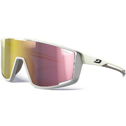 Julbo J5311117 Γυναικεία Γυαλιά Ηλίου Μάσκα Κοκάλινα Ασημί με Ροζ Φακό