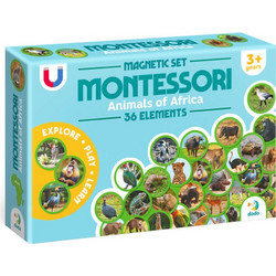 Dodo Montessori Magnetic Set Ζώα της Αφρικής