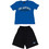 Target Παιδικό Σετ για Αγόρι Καλοκαιρινό Royal Blue Μαύρο S26-14030-21-09
