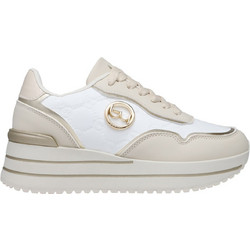 Byblos Γυναικεία Sneakers Flatforms Μπεζ BYSC9WF01MET