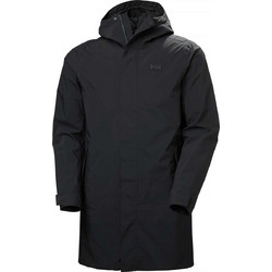 Helly Hansen Αθλητικό Ανδρικό Μπουφάν Χειμωνιάτικο Παρκά Μαύρο 54605-990