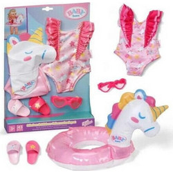 Zapf Creation Baby Born Swim Set Unicorn