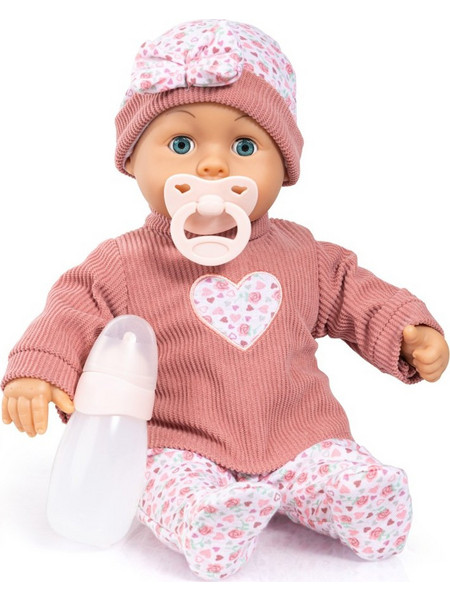 Bayer Design Κούκλα Μωρό First Words Baby Pink