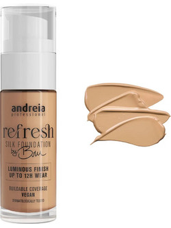 Andreia Refresh Silk 04.1 Biscuit Liquid Foundation 30ml