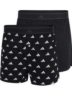 Adidas Ανδρικά Μποξεράκια Σετ 2Pack Μαύρα 4AM013-000
