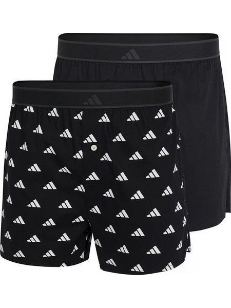 Adidas Ανδρικά Μποξεράκια Σετ 2Pack Μαύρα 4AM013-000