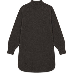 Only Olivia Mini Καθημερινό Φόρεμα Πλεκτό Σοκολατί 15380549
