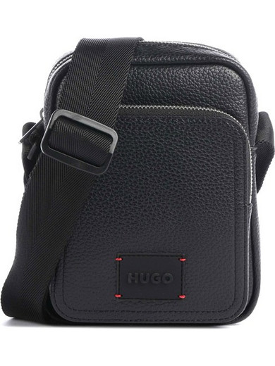 Hugo Boss Ανδρική Τσάντα Ώμου / Χιαστί Μαύρη 50573496-002
