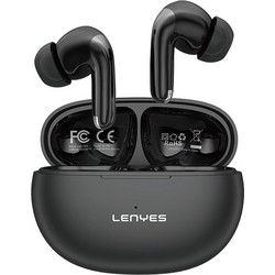 Lenyes AIR 106 Ακουστικά Bluetooth In Ear Ανθεκτικά στο Νερό Black