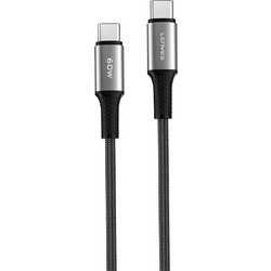 Lenyes LC560 Braided USB-C to USB-C 60W 2m Black