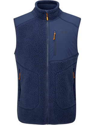 Rab Αμάνικο Ανδρικό Μπουφάν Χειμωνιάτικο Puffer Navy Μπλε OFF-91-DIK-MED