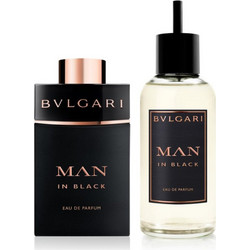 Bvlgari Man In Black Eau de Parfum Refillable 100ml + Refill 200ml