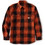 Carhartt Ανδρικό Πουκάμισο Βαμβακερό Καρό Μακρυμάνικο Κανονική Γραμμή Πορτοκαλί 107013-RG0
