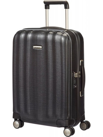 Samsonite Lite Cube 58622-1374 Βαλίτσα Καμπίνας 55x40x20cm με 4 Ρόδες Μαύρη