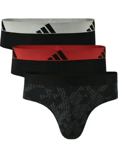 Adidas Ανδρικά Σλιπ Βαμβακερά Μαύρα 3Pack 4AM001-AD916