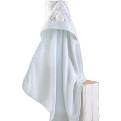 Rythmos Jenny Βρεφικό Μπουρνούζι Κάπα Γαλάζιο 75x75cm