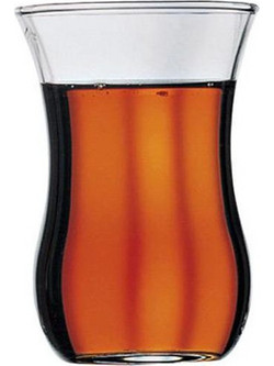 Espiel Φλιτζάνι Τσαγιού Γυάλινο Διαφανές 120ml SP42021S6