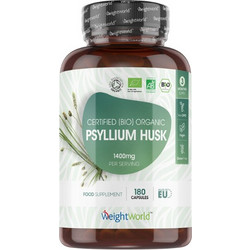 WeightWorld Psyllium Husk Φυτικές Ίνες 180 Κάψουλες