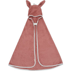 Fabelab Bunny Βρεφικό Μπουρνούζι Κάπα Μπορντό 105.5x110cm