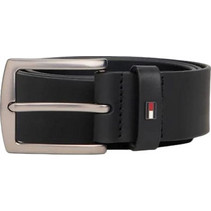 Tommy Hilfiger Denton Ανδρική Ζώνη Δερμάτινη Μαύρη AM0AM13830-BDS