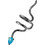 Emmanuela handcrafted for you Γυναικείο Σκουλαρίκι Cuff από Ασήμι 925 με Ζιργκόν 8056XAL