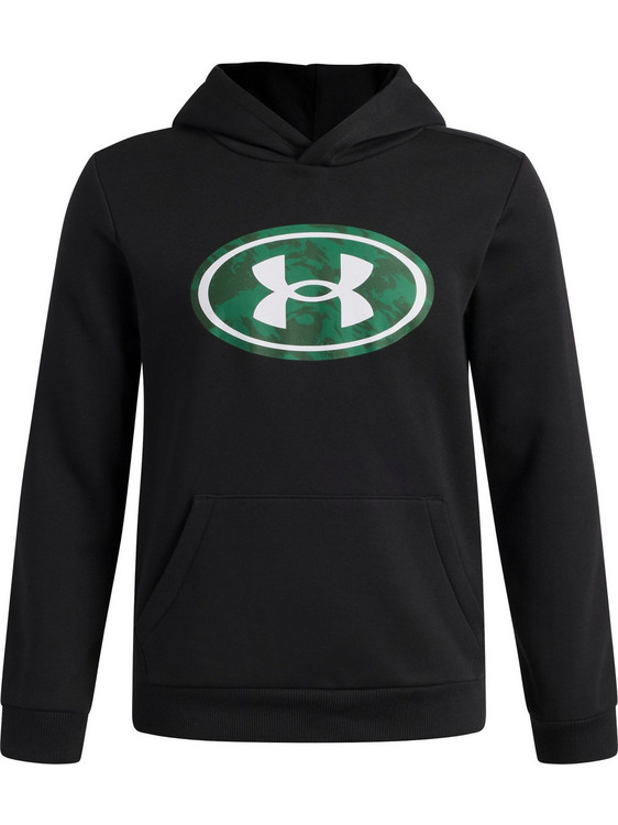 Under Armour Παιδικό Φούτερ με Κουκούλα Μαύρο 6013412-008